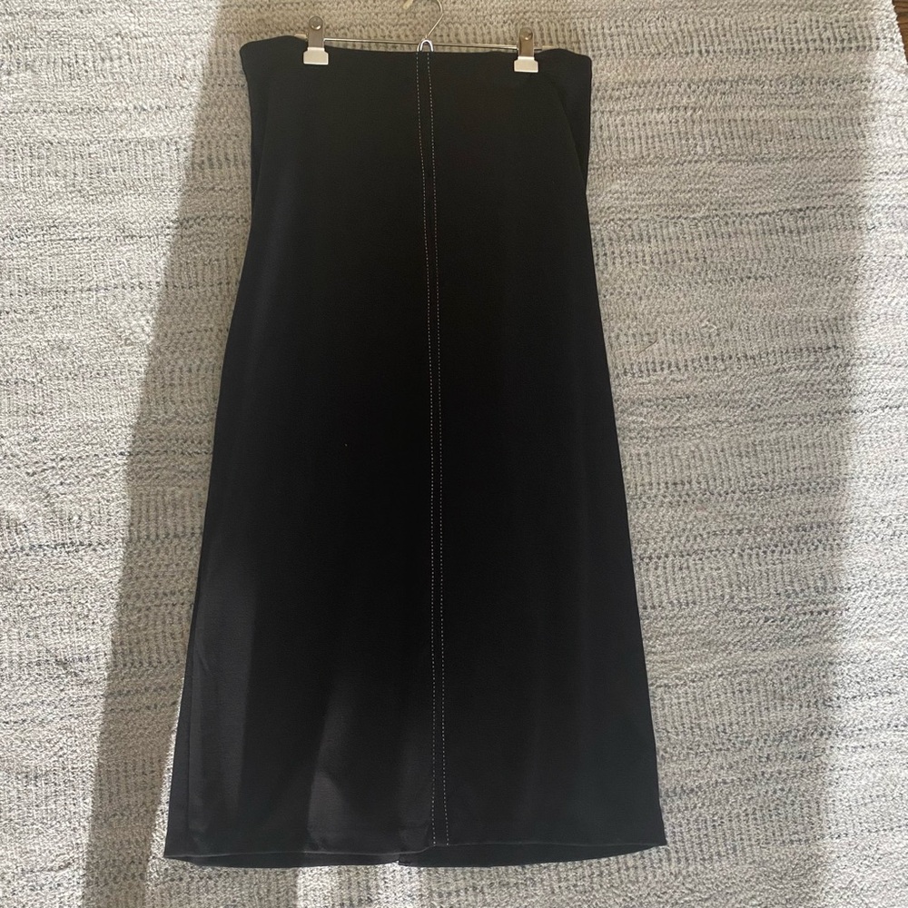 Norton Studio Black Maxi Skirt